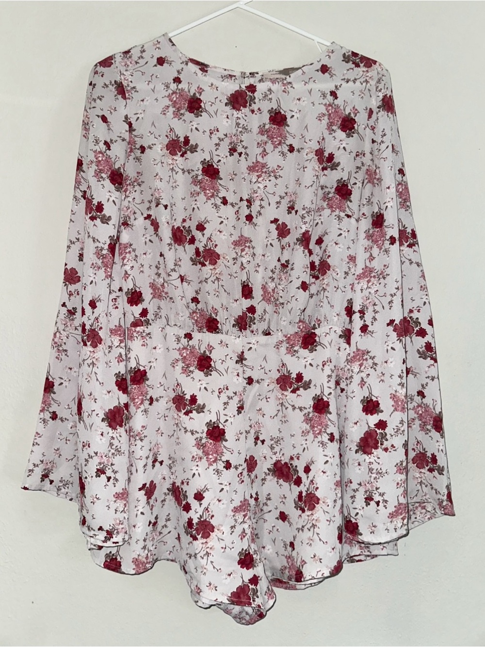 Forever 21 Pink Floral Romper